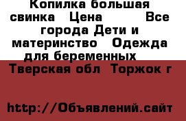 Копилка большая свинка › Цена ­ 300 - Все города Дети и материнство » Одежда для беременных   . Тверская обл.,Торжок г.